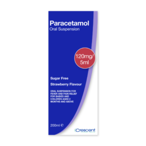 Buy Paracetamol 120mg/5ml Sugar Free Oral Suspension - 200ml Online