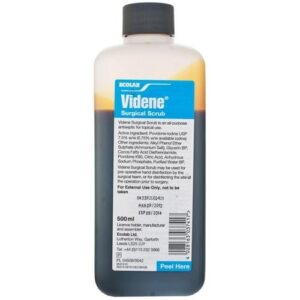 Buy Videne Surgical Scrub (Povidone-Iodine 7.5%) - 500ml Online