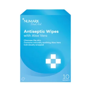 Buy Numark Antiseptic Wipes with Aloe Vera - 10 Sachets Online