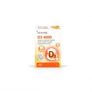 Buy Numark Extra Strength Vitamin D3 4000iu - 60 Capsules Online