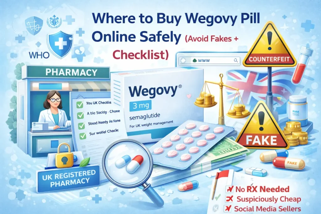 Where to buy Wegovy pill online safely in the UK