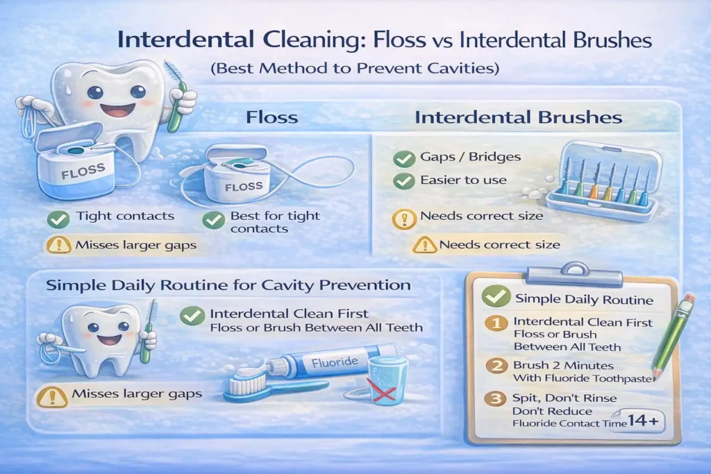 Interdental cleaning