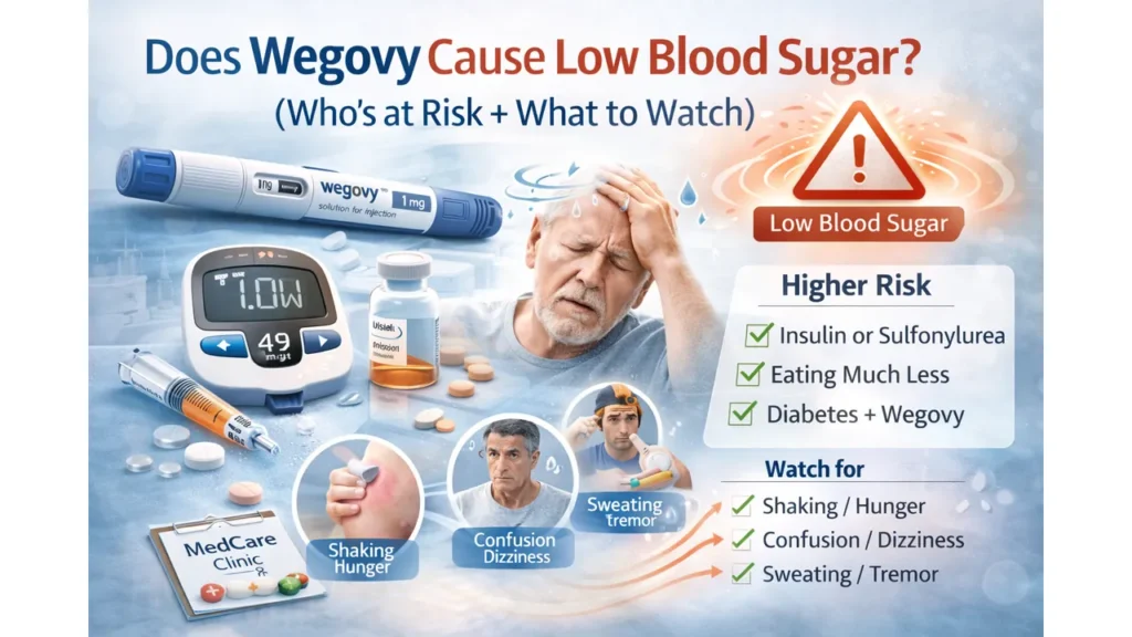 Does Wegovy Cause Low Blood Sugar? Who's at Risk & Signs