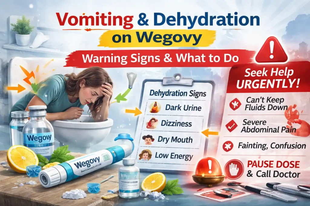Vomiting & Dehydration on Wegovy: Warning Signs & What to Do